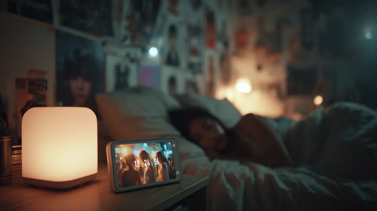 침대 맡
밤에도 함께해.