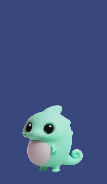 멍때리기와
혼자 상상하기를
좋아하는 카멜레온 